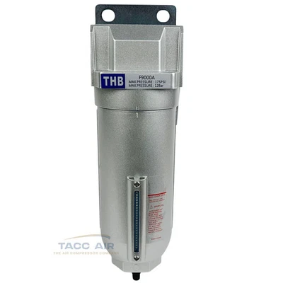 3/4" Inline Air Compressor Water Moisture Filter Trap Separator w/ Auto Drain - Image 1 of 4