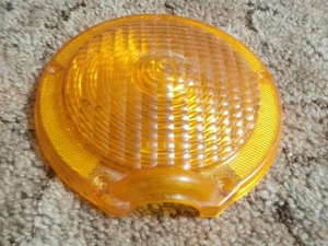 Amber Lens X410A for Vintage Empco-Lite Barricade Warning Flasher Light - Picture 1 of 2
