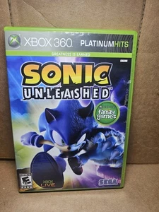 Sonic Unleashed (Microsoft Xbox 360, 2008) komplett mit Handbuch, getestet - Bild 1 von 5