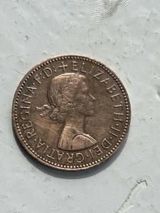 half a penny Elizabeth II - Picture 1 of 2