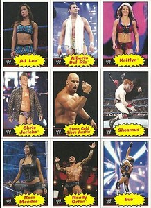 2012 TOPPS  WWE HERITAGE WRESTLING - PICK ANY 10 - CENA - LESNAR - BRYAN  RHODES