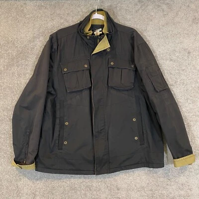 Chaqueta Carbon 2 Cobalto Para Hombres XL Negra Tareas Granero Militar Utilidad Bolsillos Pesada Foto 1 de 4