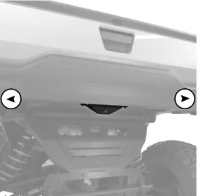Polaris 2890858 Rear Facing Backup Camera Kit with Hitch Visibility Genuine OEM - Picture 1 of 1