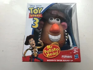 BOXED PLAYSKOOL MR POTATO HEAD WOODY'S TATER ROUND UP TOY STORY 3 HASBRO FIGURE - Picture 1 of 4