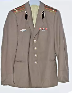 Soviet Military Tunic - Artillery Lieutenant's Uniform Jacket with medal ribbon - Picture 1 of 8