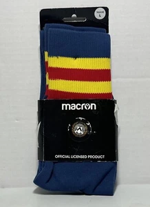 Macron Official Replica Socks, Taglia Size Large, UDI M20 CALZA GARA AWAY SR - Picture 1 of 2