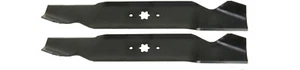 (2) USA Mower Blades® Medium Lift for MTD Bolens 742-0654 942-0654 38" Deck - Picture 1 of 7