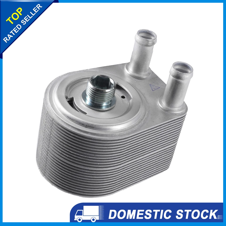 Pack of 1 For Land Rover LR3 2005-2009Engine Oil Cooler with Seals and Bolt - Image 1 of 4