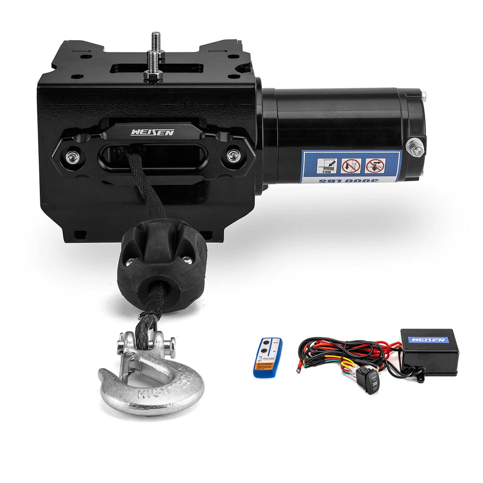 ATV 3000lb 12V Electric Winch Mount Kit For Polaris Sportsman 570/450 2014-2025 - Image 1 of 4