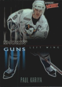 1999-00 Ultimate Victory Smokin Guns #SG2 Paul Kariya