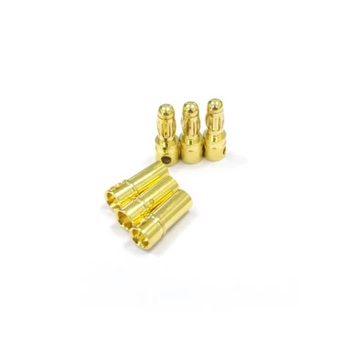 4 pairs 4mm Banana Connector Male Female Gold Speaker Wire Cable Terminal NEW - Image 1 of 4