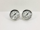 (2) Ashcroft 631008SL02C 100# Glycerine Filled 0-100psi Pressure Gauge (1/4 NPT)
