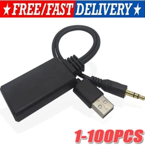 2 In 1USB Bluetooth 5.0 Transmitter Receiver Adapter Wireless For PC Car Kit lot - Afbeelding 1 van 13
