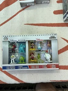 Disney Pixar Die-Cast Minifiguren Nano Metalfigs 10 Stück Mickey Minnie und mehr - Bild 1 von 2