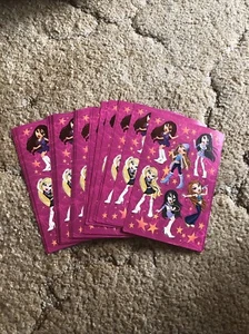 Lot Of 25 Bratz 15 Piece (6 Girls + 9 Stars) Sticker Sheets 2006 MGA New - Picture 1 of 3