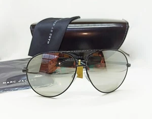New Rare Authentic Marc Jacobs MMJ226/S 0006SS Black Metal Frame / Silver Mirror - Picture 1 of 6
