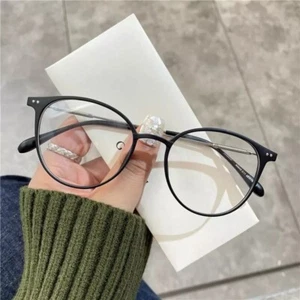 Blue Light Blocking Glasses Women Round, Anti Glare Blue Screen Glasses Men - Picture 1 of 10