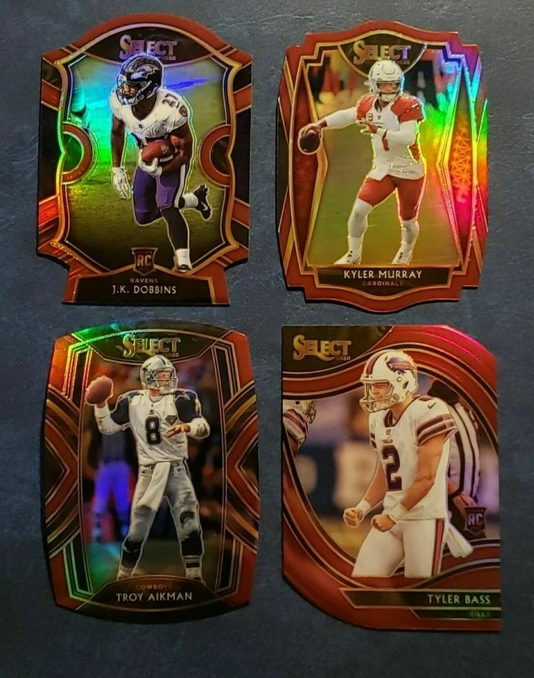 2020 Select Football MAROON DIE-CUT PRIZMS with Rookies You Pick - Image 1 of 1