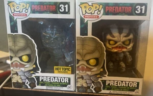 Pop Funko Predator Original & Clear Invisible Predator - Picture 1 of 1