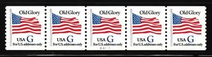 1994 Sc 2890 G Rate (32c) PNC5 plate number A2223 MNH Old Glory - Picture 1 of 1