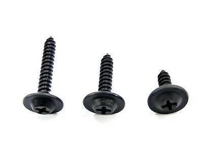 Datsun Interior Trim Screws- #8 x 1/2" to 1" Long Flat Top- 75pcs (25ea)- #321 - Image 1 of 4