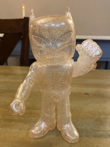 DC Comics Batman Japan Funko Prototype Gold Glitter Sofubi Vinyl Hikari Figure! - Bild 1 von 12