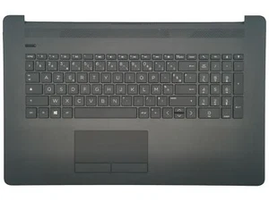 Véritable HP 17-BY 17-CA Repose Main Pavé Tactile Housse Clavier Français Noir - Photo 1/2
