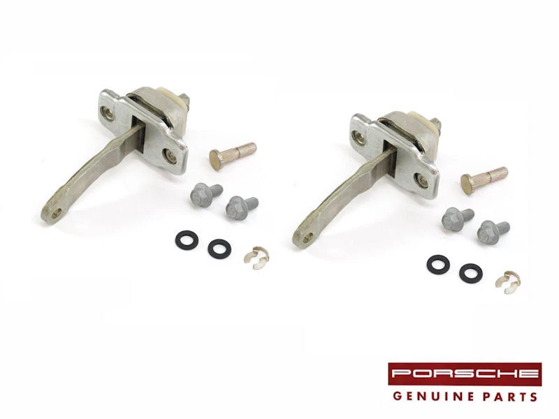 Genuine Porsche Door Stop Check Strap Kit 911 930 964 993 Hardware SET OF 2 - Image 1 of 1