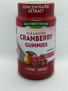 Nature's Truth Cranberry Gummies 500mg 60ct Exp 03/2025 - Picture 1 of 3