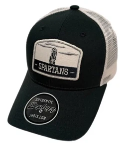 Zephyr NCAA Michigan St Spartans “Big Rig” Curved Bill Trucker Mesh ADJ Hat NWT - Picture 1 of 6