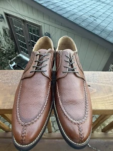 Alan Payne Men's Antique Honey Wembley II Split Toe Blucher Oxfords Sz 8 D - Picture 1 of 13