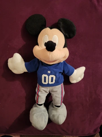 Mickey Mouse NFL New York Giants Plush Toy 2012 Cover
