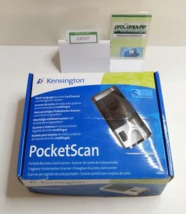Kensington PocketScan / Visitenkartenscanner für Windows 7 / Vista / XP - Bild 1 von 4