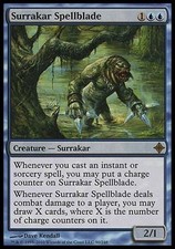 1x Surrakar Spellblade Rise of the Eldrazi MtG Magic Blue Rare 1 x1 Card Cards