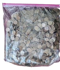 10 lb Wheat Pennies 30's 40's 50's - Picture 1 of 3