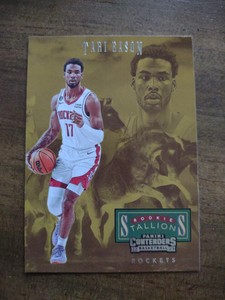 Tari Eason 2022-23 Panini Contenders - Rookie Stallions RC #17 Houston Rockets