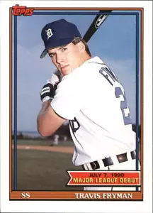 1991 Topps Major League Debutto 1990 Baseball Singoli - Scegli dalla lista - Foto 1 di 8
