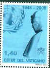 2008 Vatican City Sc# 1385: Benedict Xvi To Un For Human Rights Mnh