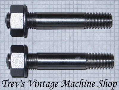 Pernos y tuercas de carburador AJS, acero inoxidable, 50 mm de largo, BSW/BSCy IS3C Foto 1 de 2