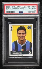 2006-07 Panini Calciatori Stickers Zlatan Ibrahimovic #174 PSA 10 GEM MT