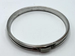 5” Embroidery hoop, Metal with Spring Tension Hoop Ring with Cork Liner Vintage - Picture 1 of 2