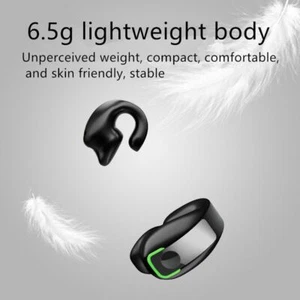 Headset Wireless Headphones Bluetooth Headphones with Microphone Single Earbuds - Zdjęcie 1 z 15