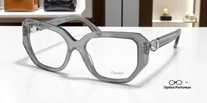 Lente de demostración gris transparente SWAROVSKI SK2035 1062 55 mm para mujer - Imagen 1 de 3