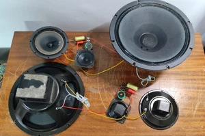 Peerless Alnico 10" Drivers + mids & tweeters * Vintage HiFi Speakers* See Video - Picture 1 of 22