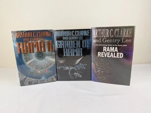 Rama 2, Garden of Rama & Rama Revealed By Arthur Clarke First Edition Hardcover - Picture 1 of 20