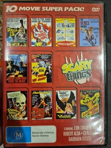 SCARY THINGS DVD 10 MOVIE HORROR SUPER PACK ATOM AGE VAMPIRE & DEMENTIA 13  - Bild 1 von 3