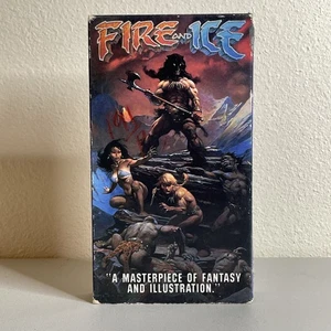 Fire And Ice (1989 VHS) Ralf Bakshi/ Frank Frazetta Film Goodtimes Home Video - Imagen 1 de 5