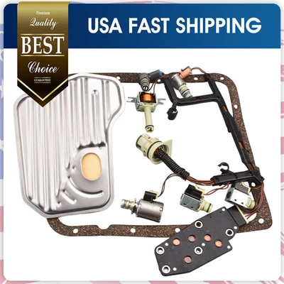 Kit de solenoide de transmisión 4L65E/4L60E con arnés para GMC Chevy EPC automático Foto 1 de 4