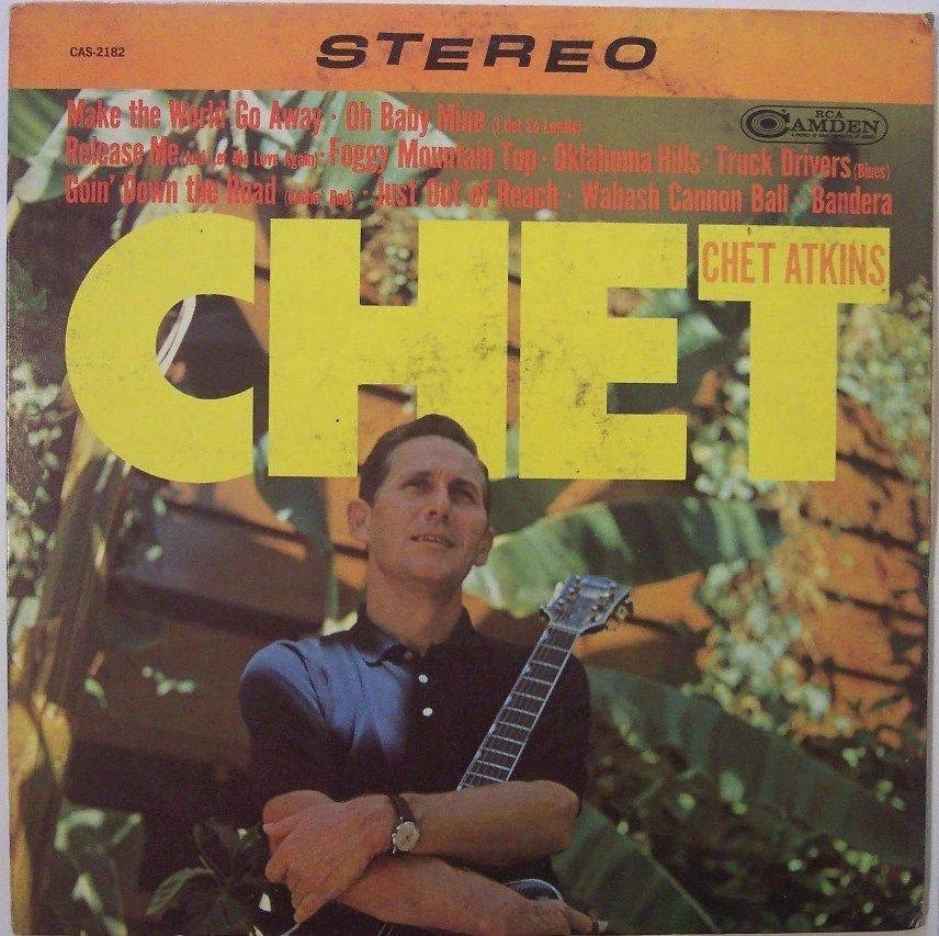 "CHET", Chet Atkins, Stereo LP, Vinyl Record, RCA Camden - Image 1 of 1