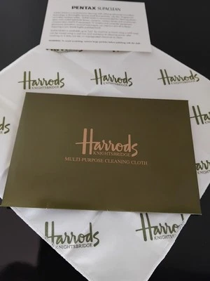 PENTAX SUPACLEAN Harrods Pentax Superclean Cleaning Cloth Microfibre Spectacles Cameras New